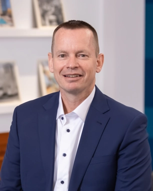 portrait of a smiling person in business attire